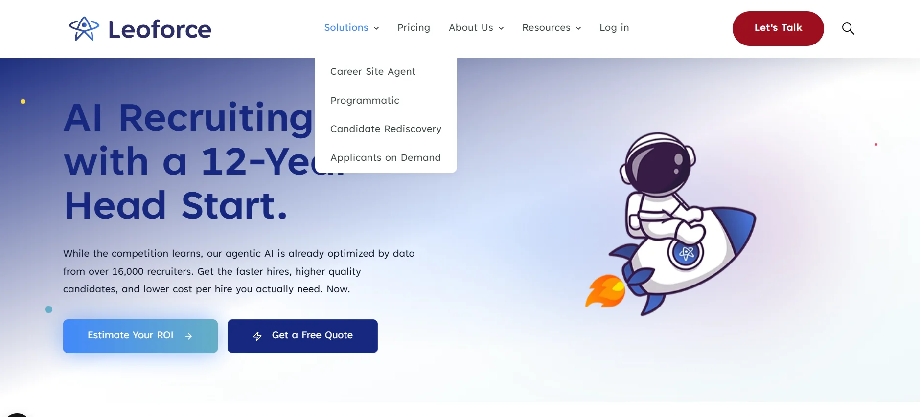 Arya by leoforce Dashboard