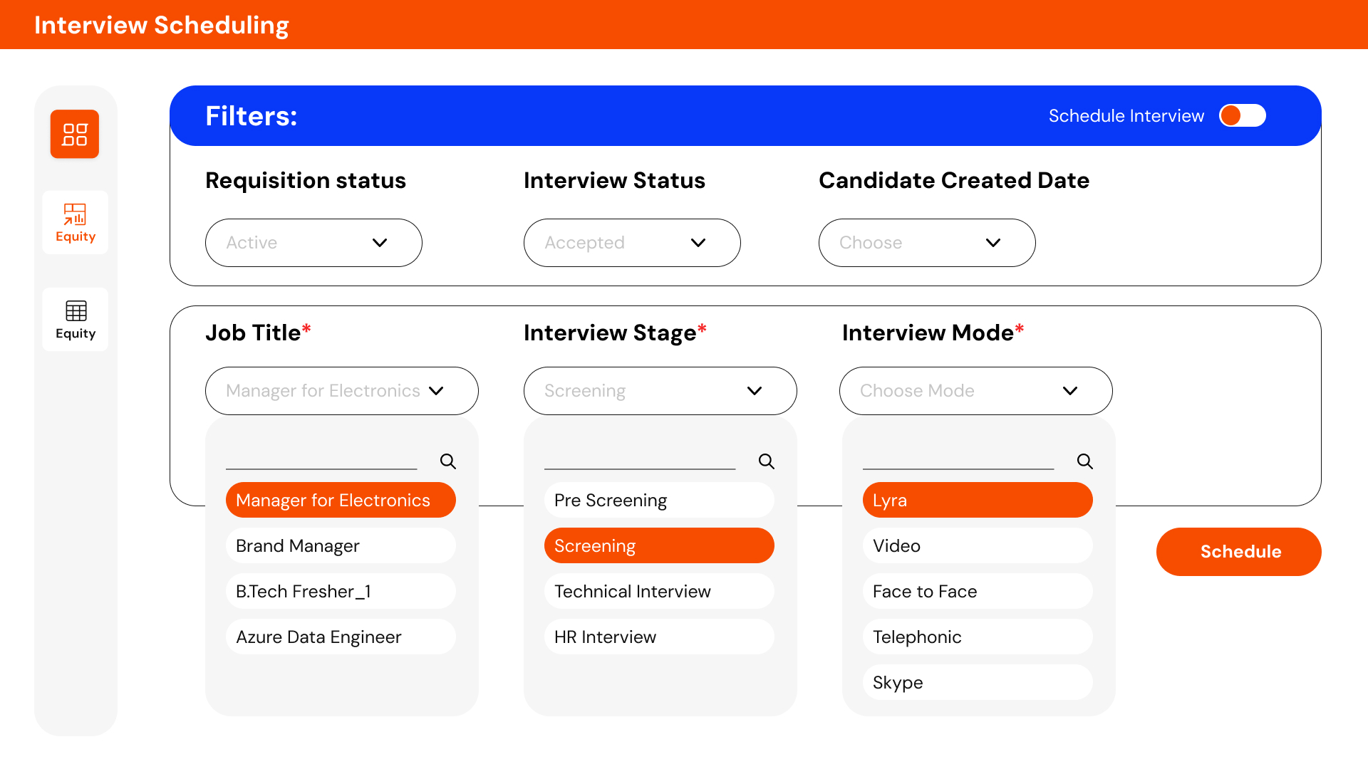 Automated Interview Scheduling